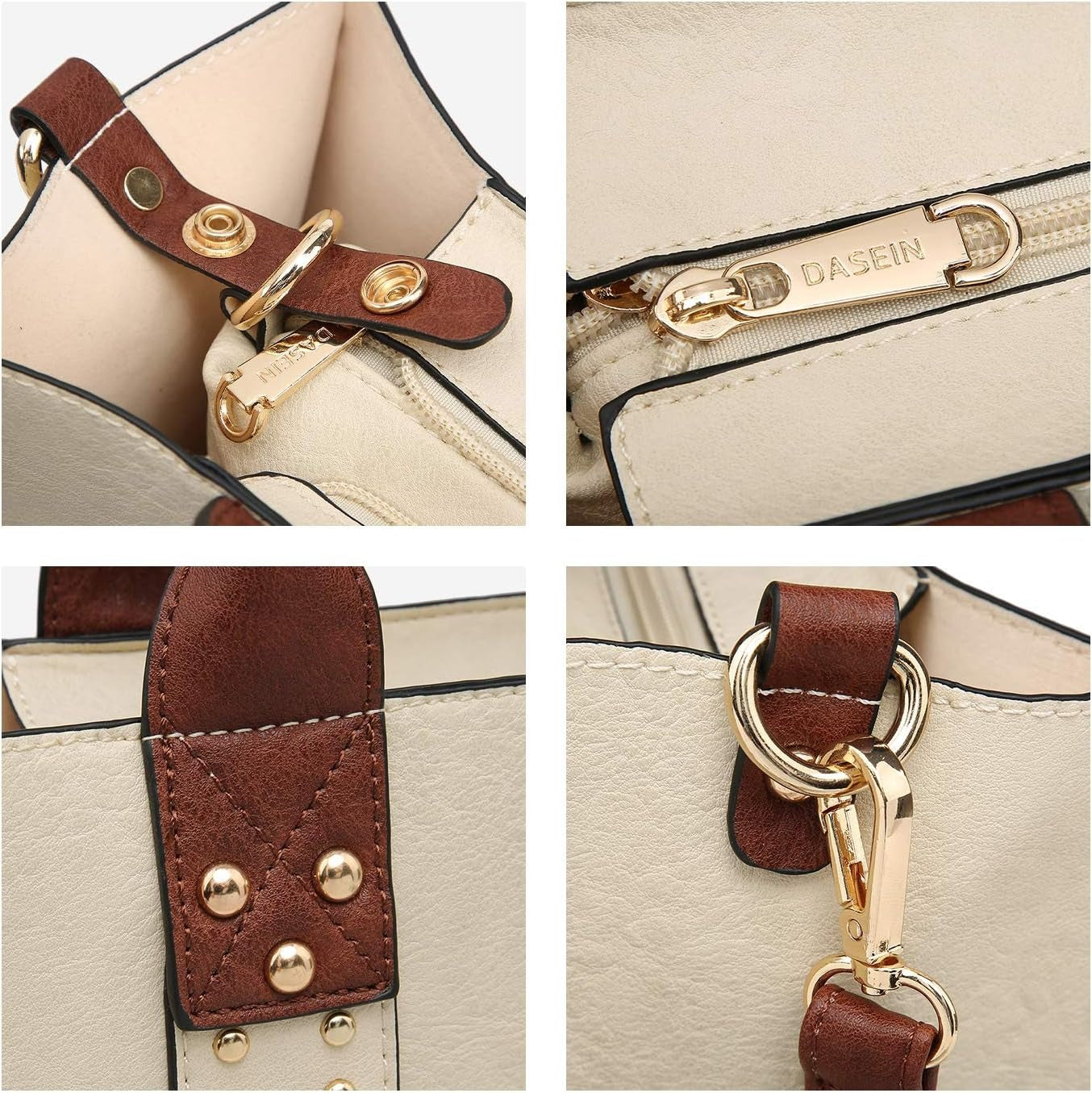 Purses Handbags for Women Tote Wallet Set Top Handle Satchel Shoulder Hobo Bag 3pcs
