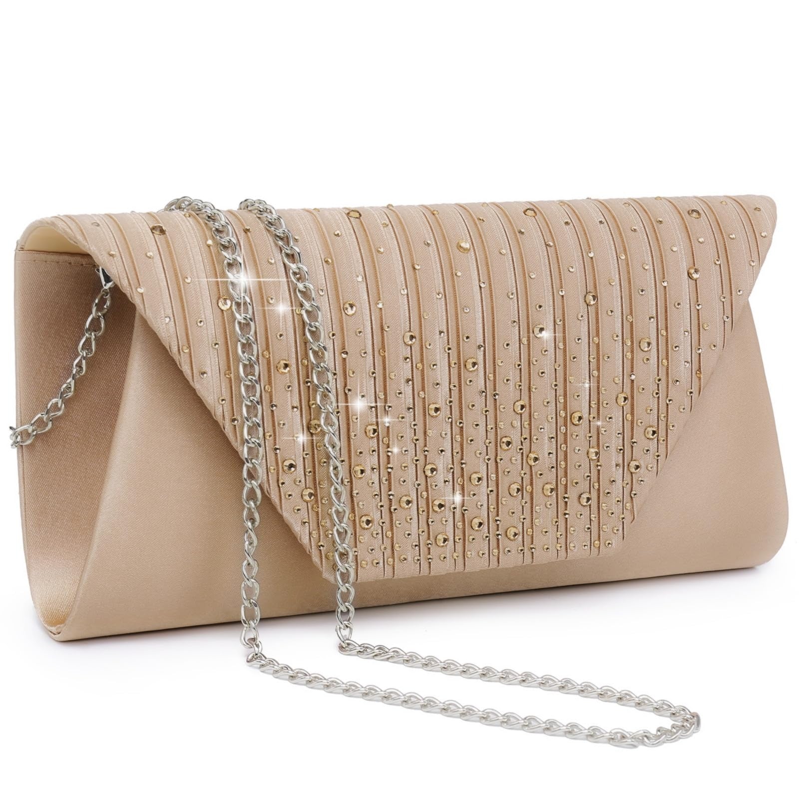 Women Evening Bags Wedding Purses Handbags Party Clutches Cocktail Prom Formal Clutch with Glitter Rhinestones