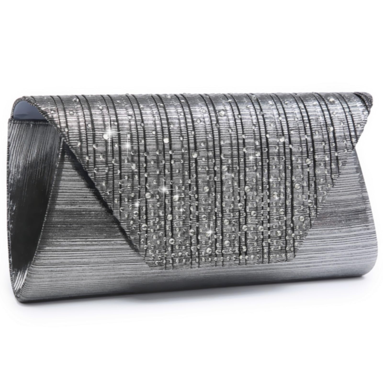 Women Evening Bags Wedding Purses Handbags Party Clutches Cocktail Prom Formal Clutch with Glitter Rhinestones