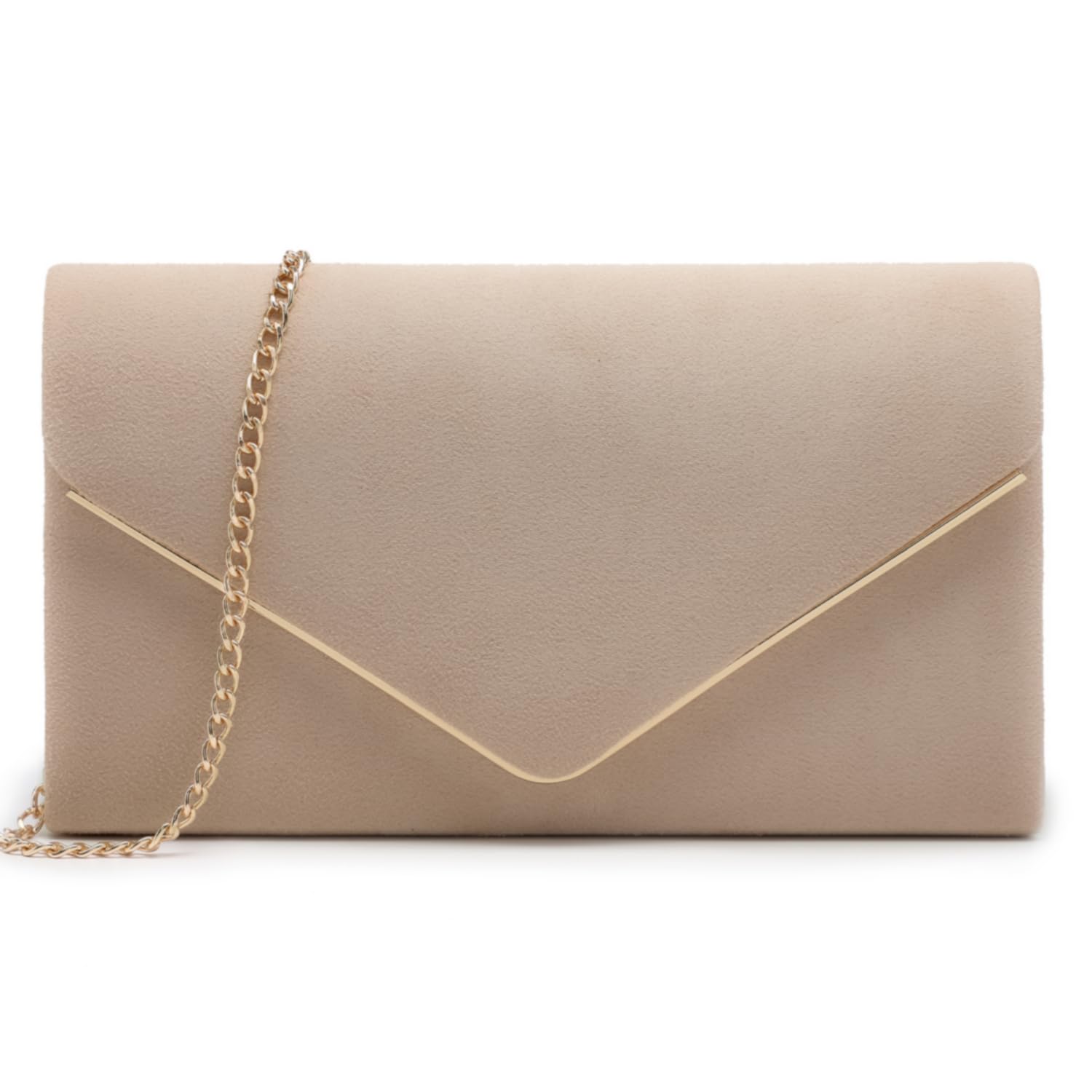 Women Faux Suede Evening Clutch Bags Formal Party Clutches Wedding Purses Cocktail Prom Clutches