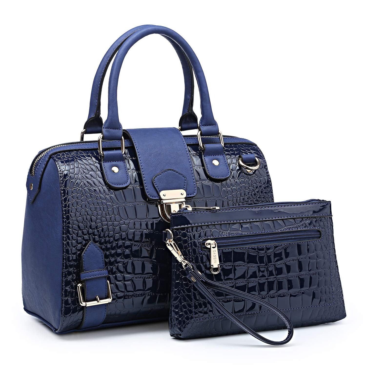 Women Barrel Handbags Fashion Satchel Bags Top Handle Shoulder Purses Vegan Leather Work Tote