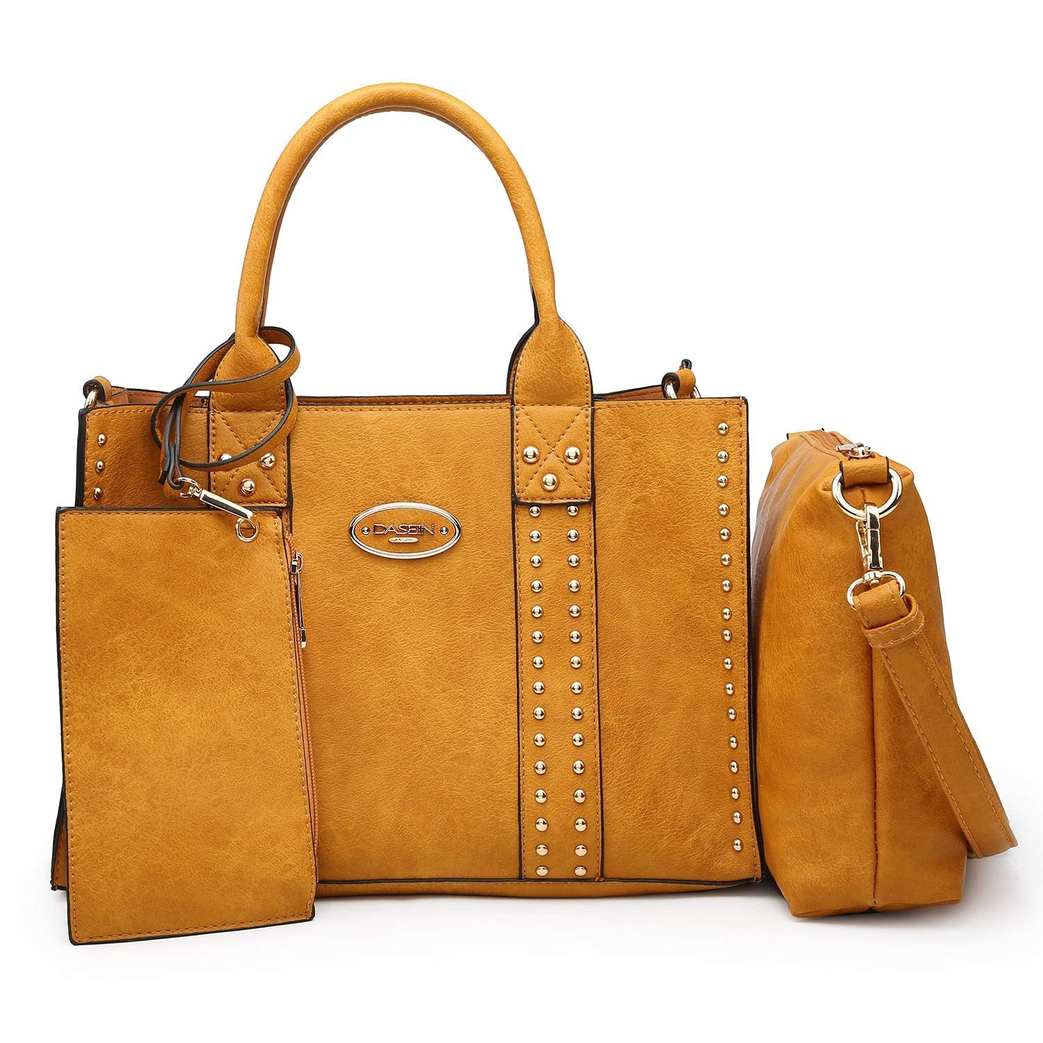 Purses Handbags for Women Tote Wallet Set Top Handle Satchel Shoulder Hobo Bag 3pcs