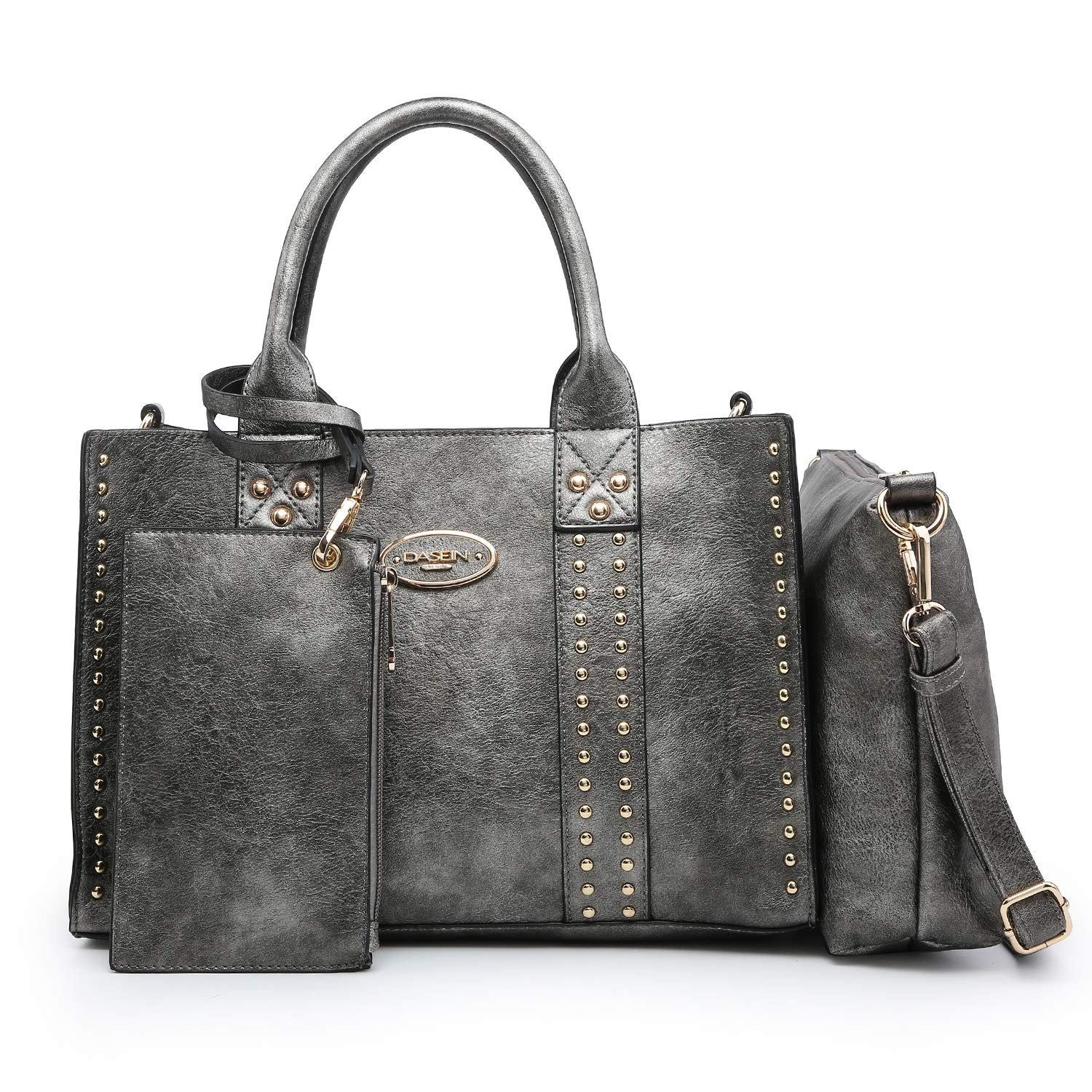 Purses Handbags for Women Tote Wallet Set Top Handle Satchel Shoulder Hobo Bag 3pcs