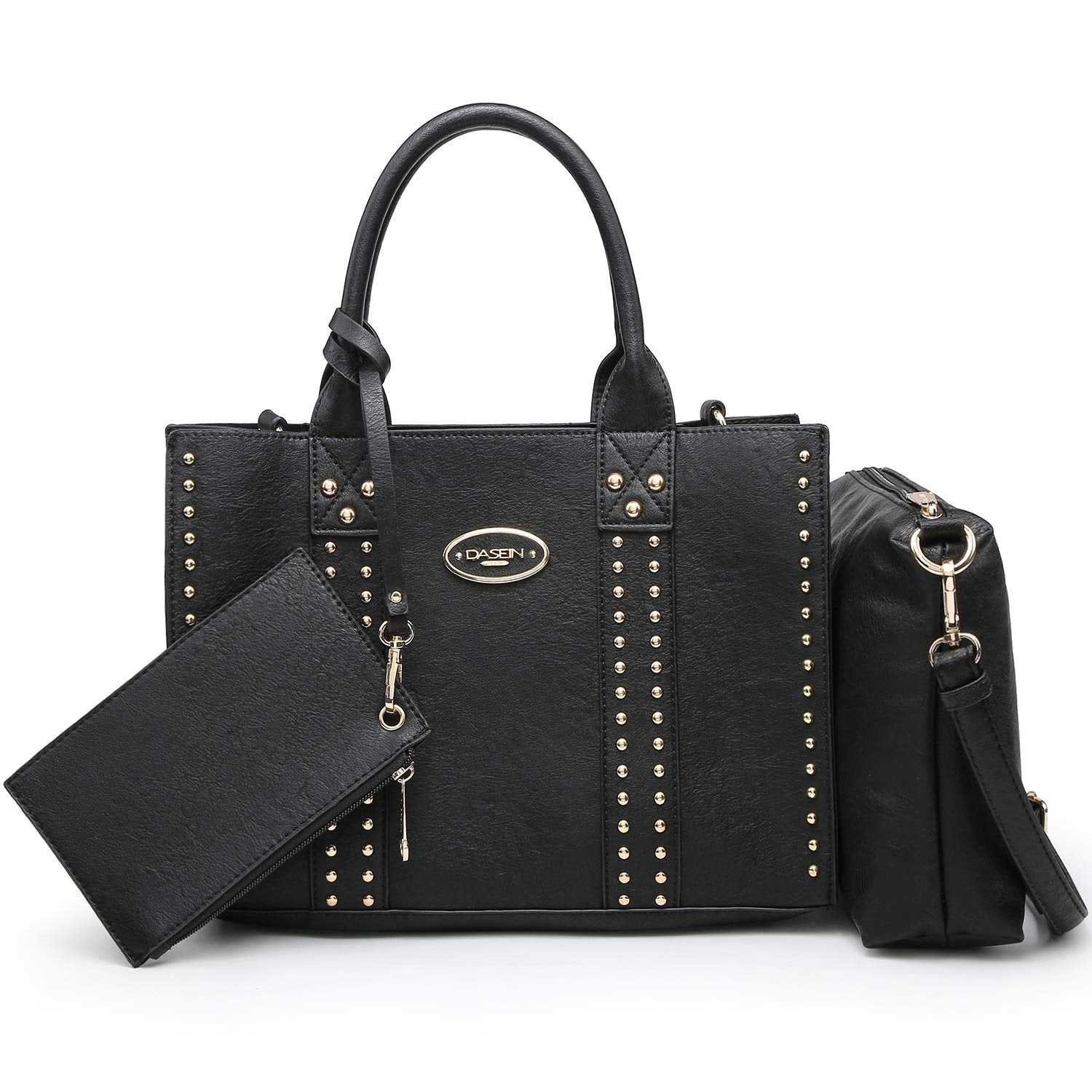 Purses Handbags for Women Tote Wallet Set Top Handle Satchel Shoulder Hobo Bag 3pcs